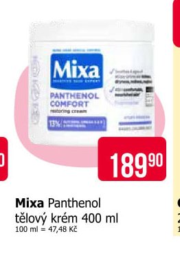 Mixa Panthenol tělový krém 400 ml