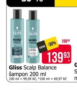 Gliss Scalp Balance šampon 200 ml