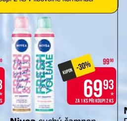 Nivea suchý šampon 200 ml