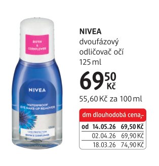 NIVEA dvoufázový odličovač očí
