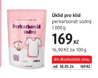 Úklid pro klid perkarbonát sodný 1000 g