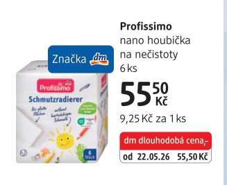 Profissimo nano houbička na nečistoty