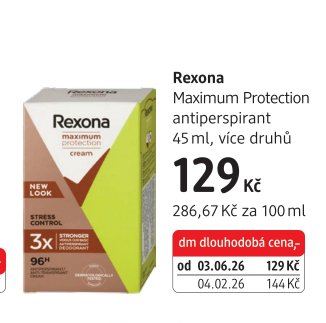 Rexona Maximum Protection antiperspirant