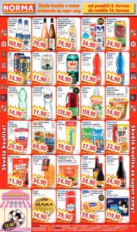 akční leták Norma 8.6.2026-14.6.2026