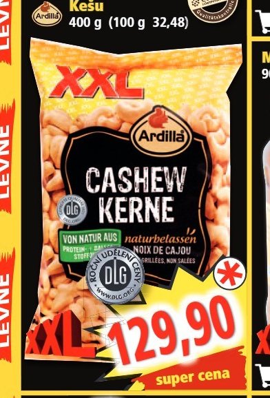 Ardilla Cashew kerne