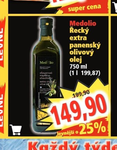 Medolio Řecký extra panenský olivový olej