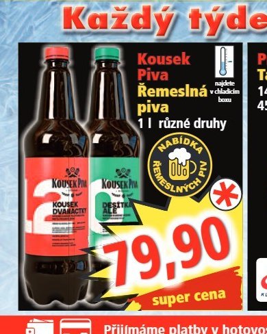 Kousek Piva Řemeslná piva