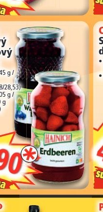 Hainich Jahodový Borůvkový kompot