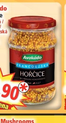 Avokádo Hořčice