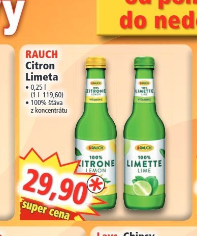 RAUCH Citron Limeta