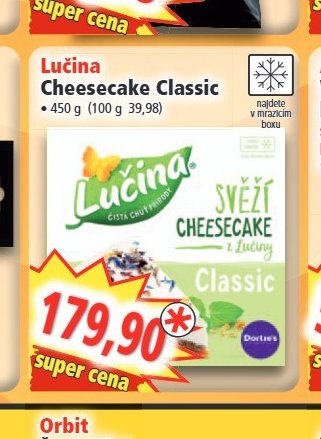 Lučina Cheesecake Classic