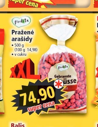 Pražené arašídy