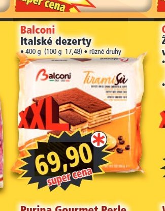 Balconi Italské dezerty