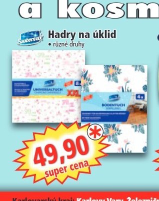 Hadry na úklid