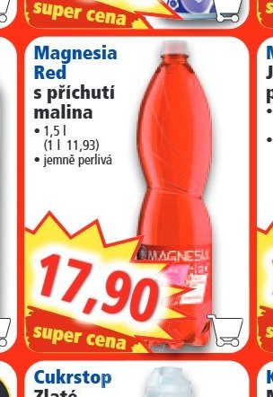 Magnesia Red s příchutí malina