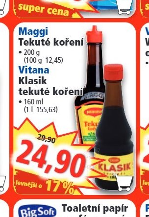 Maggi Tekuté koření Vitana Klasik tekuté koření