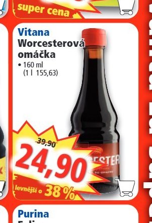 Vitana Worcesterová omáčka
