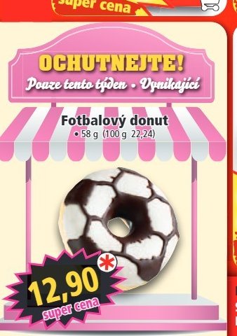 Fotbalový donut