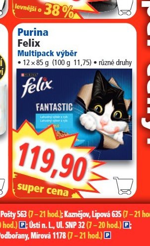 Purina Felix Multipack výběr