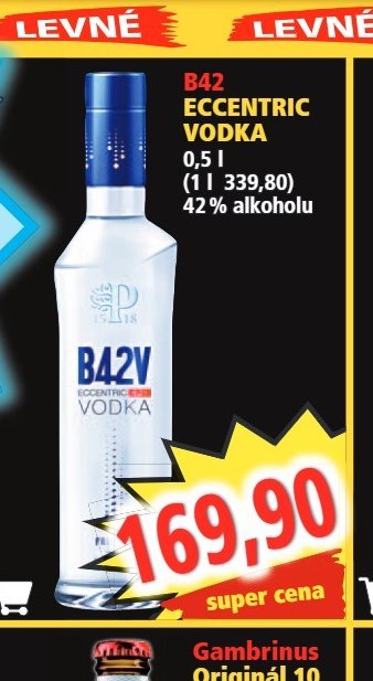 B42 Eccentric Vodka