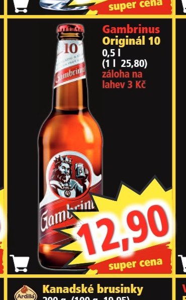 Gambrinus Originál 10