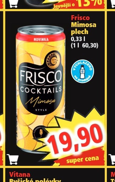Frisco Mimosa plech