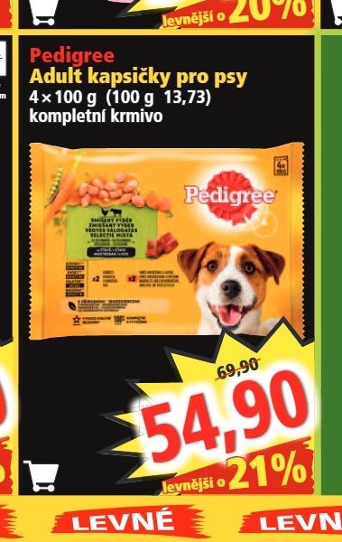 Pedigree Adult kapsičky pro psy