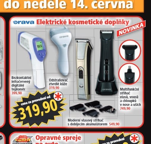 Elektrické kosmetické doplňky