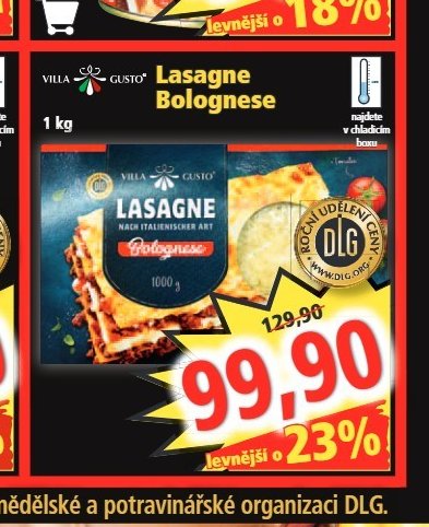 Lasagne Bolognese