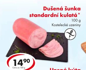 Dušená šunka standardní kulatá