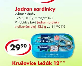 Jadran sardinky