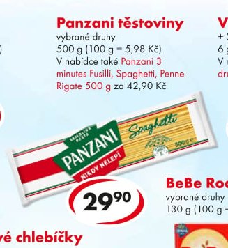 Panzani těstoviny