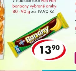 Banány želé