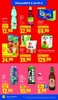 akční leták Lidl 8.6.2026-10.6.2026