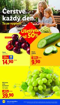akční leták Lidl 8.6.2026-10.6.2026
