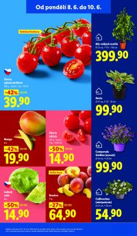 akční leták Lidl 8.6.2026-10.6.2026