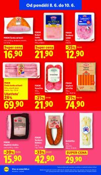 akční leták Lidl 8.6.2026-10.6.2026