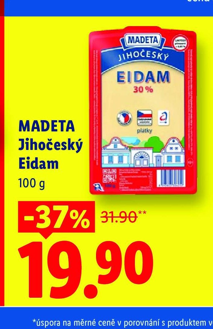 MADETA Jihočeský Eidam