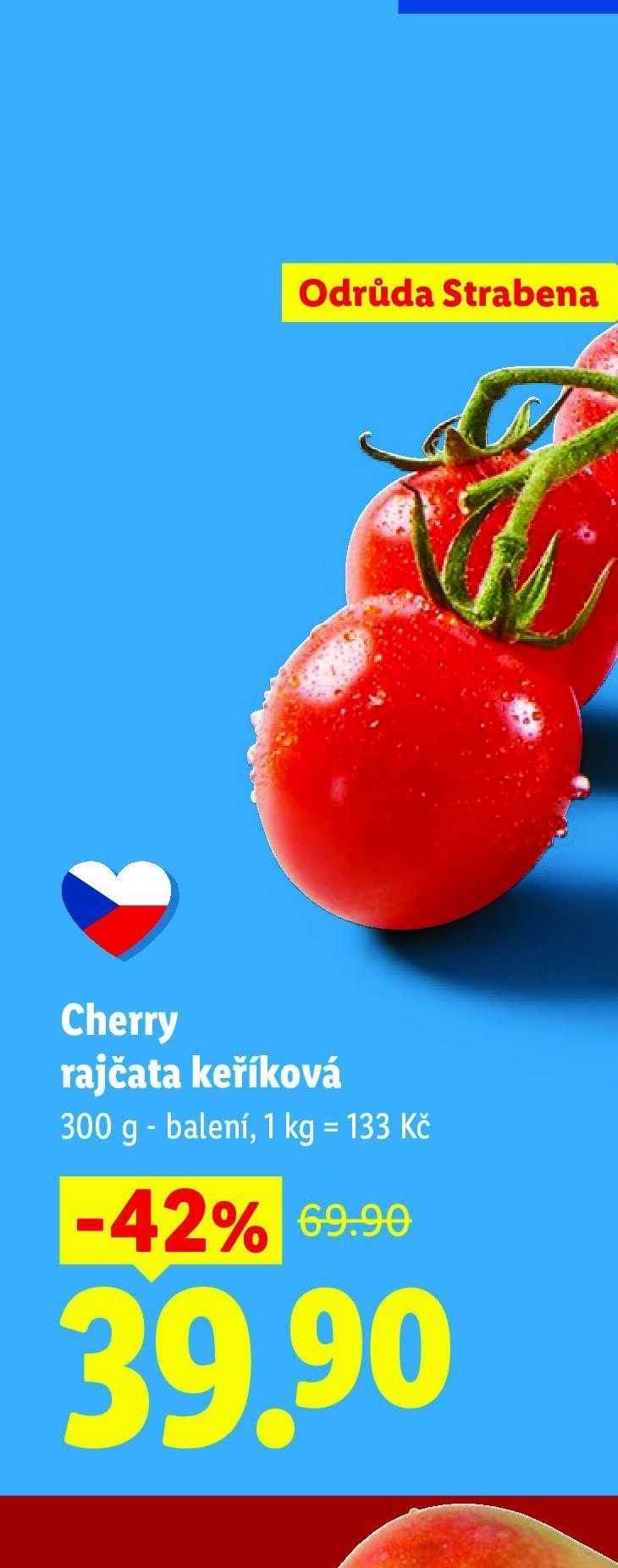 Cherry rajčata keříková