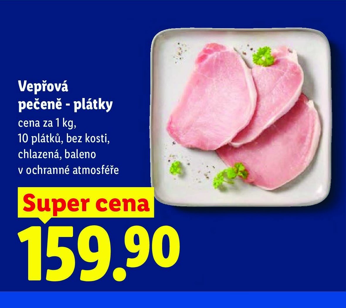 Vepřová pečeně - plátky