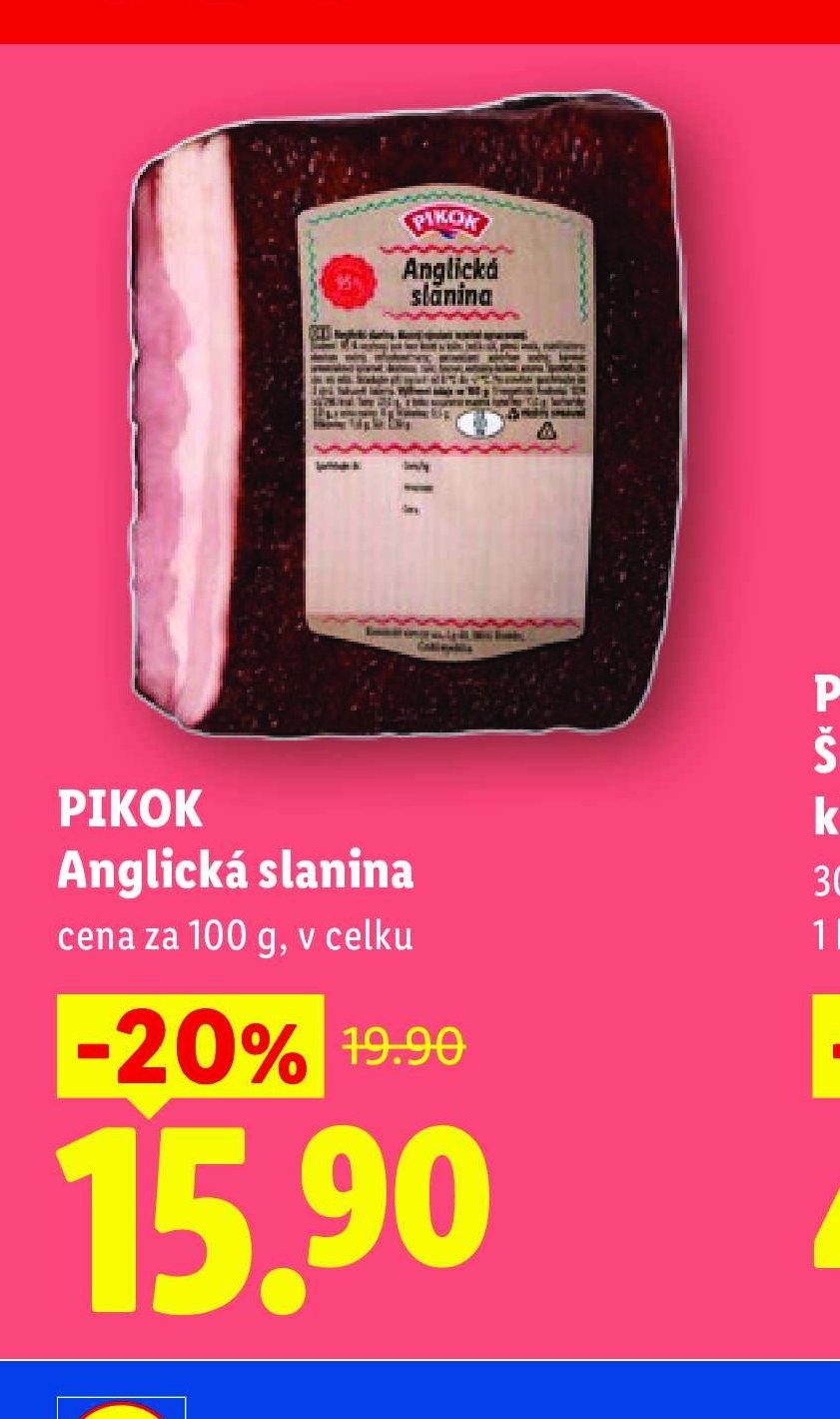 PIKOK Anglická slanina