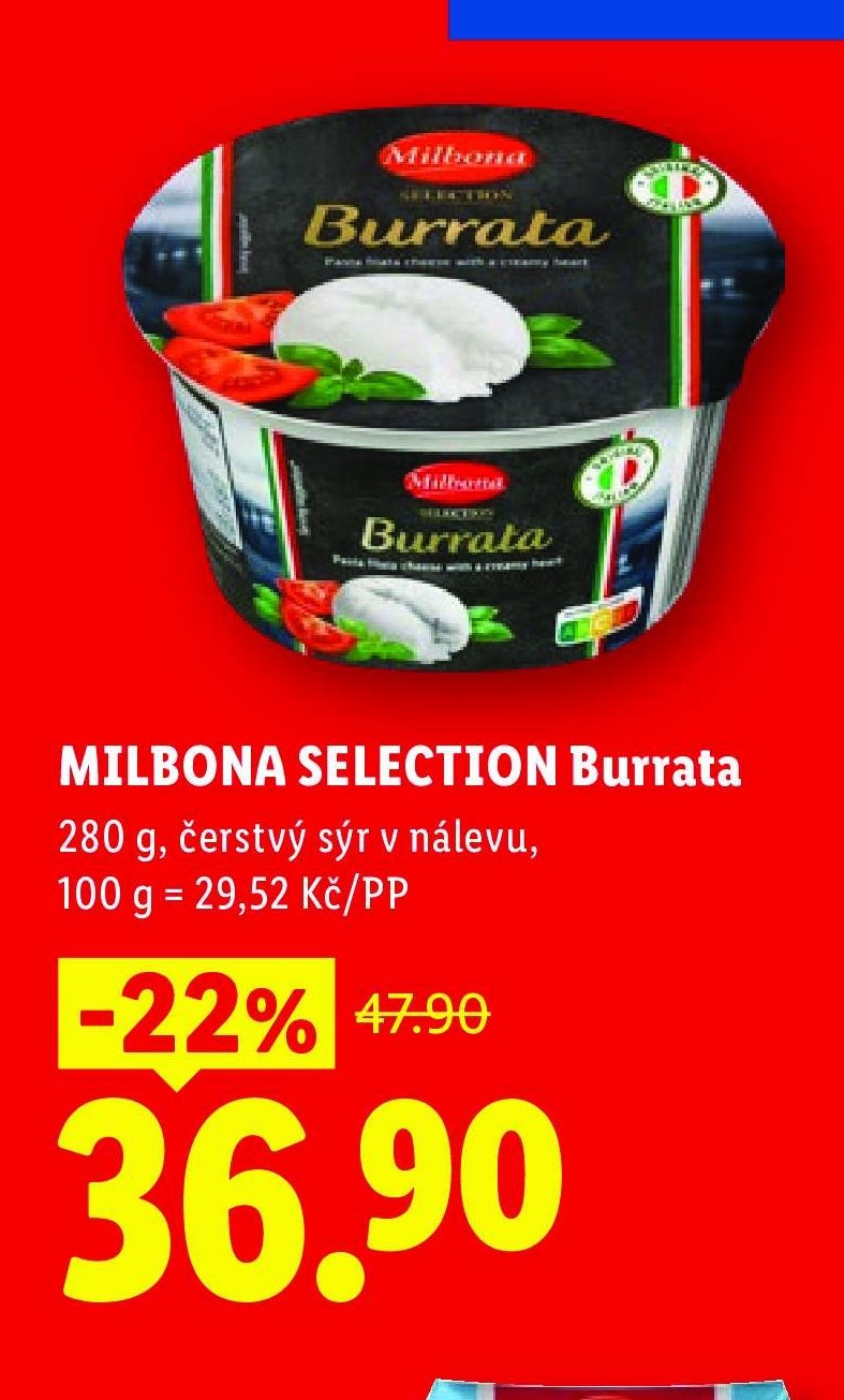 MILBONA SELECTION Burrata