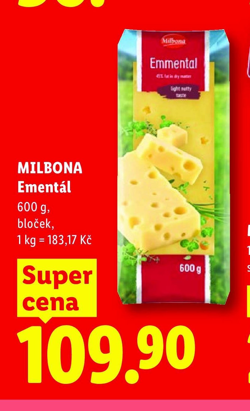 MILBONA Ementál