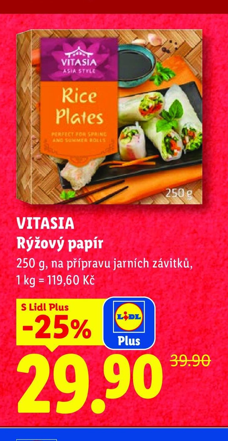 VITASIA Rýžový papír 250 g