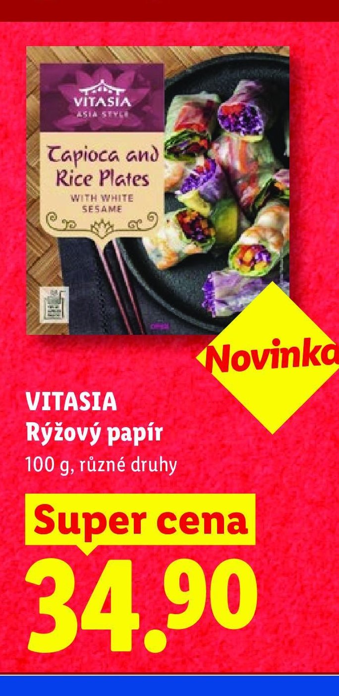 VITASIA Rýžový papír 100 g