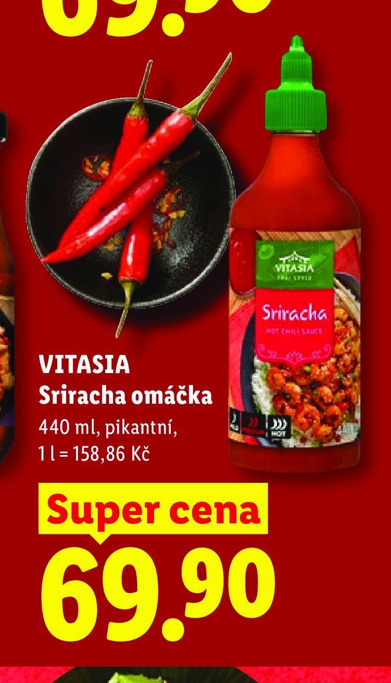 VITASIA Sriracha omáčka