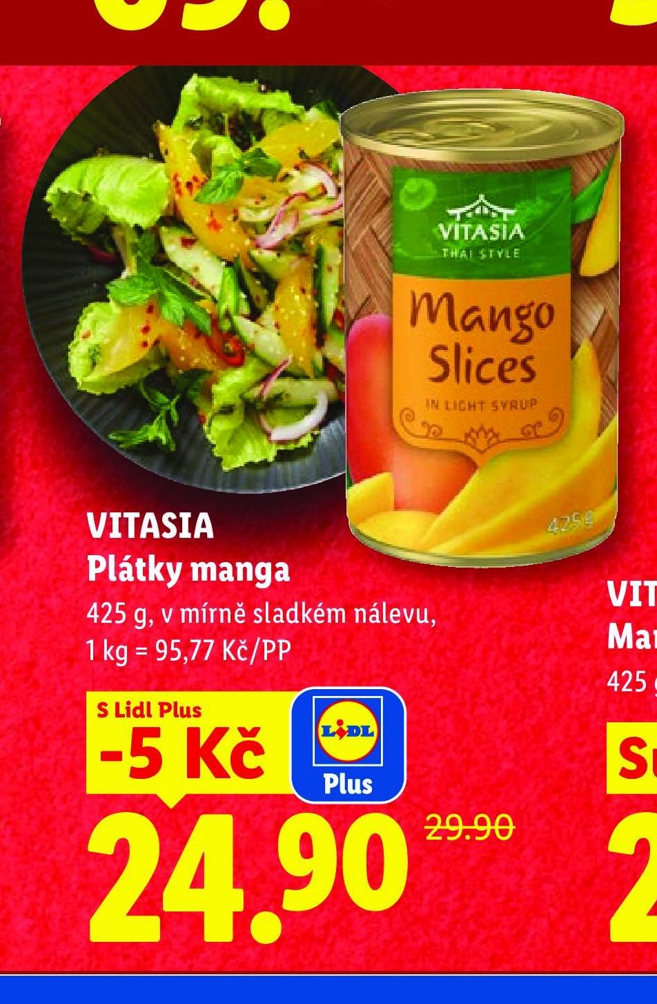 VITASIA Plátky manga