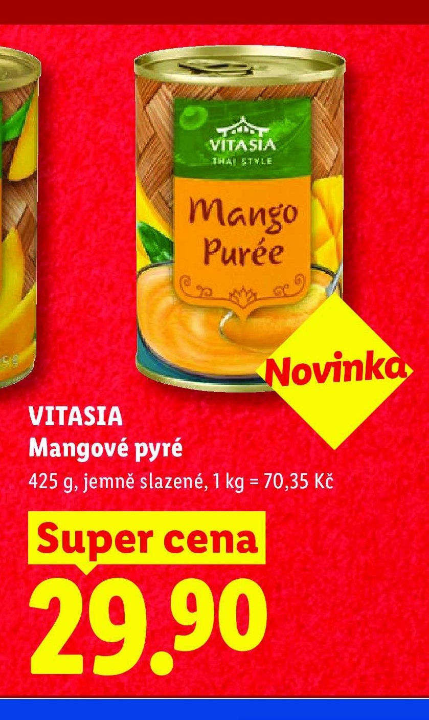 VITASIA Mangové pyré