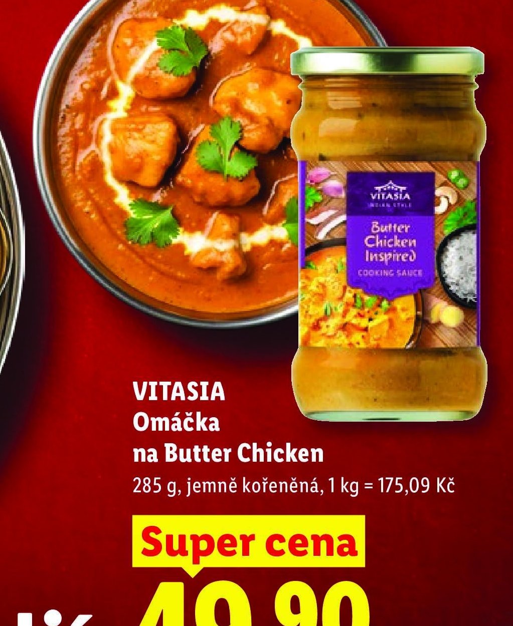 VITASIA Omáčka na Butter Chicken