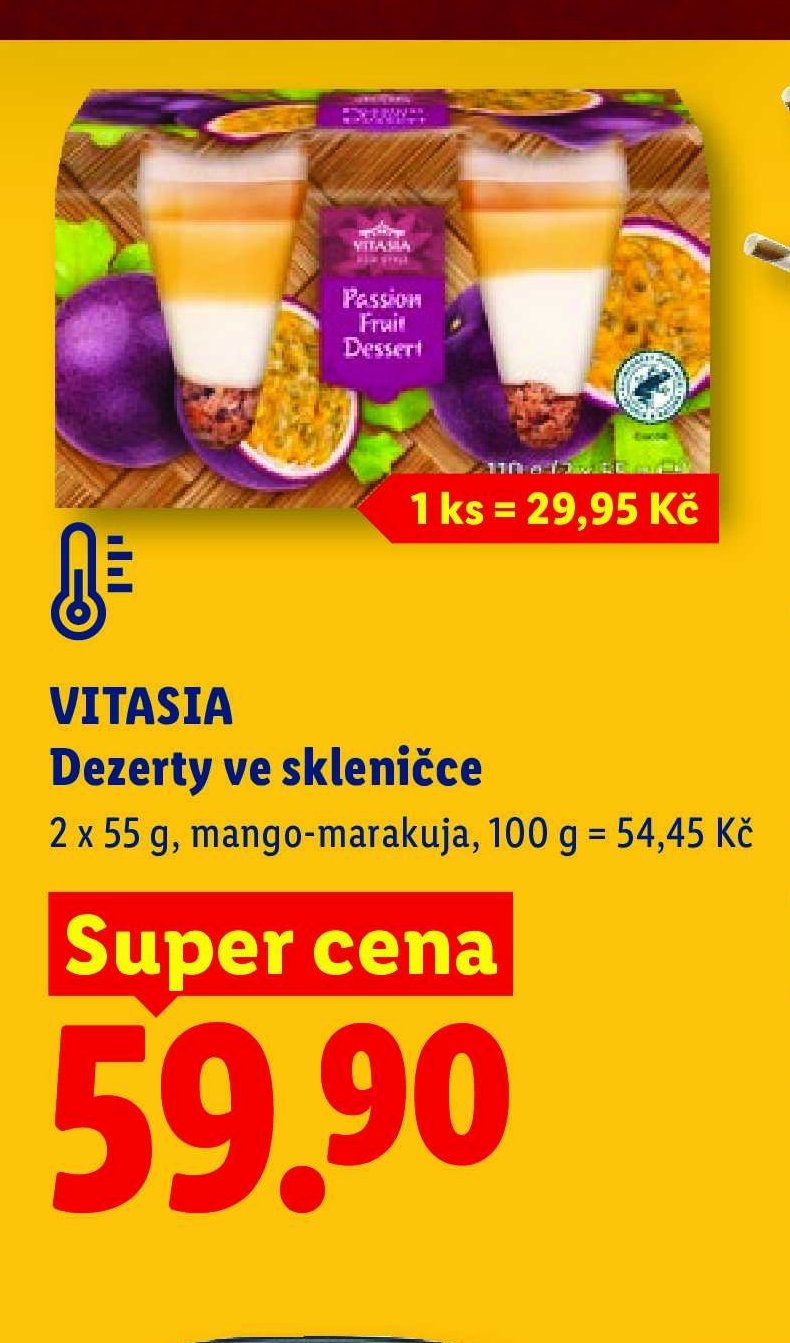 VITASIA Dezerty ve skleničce
